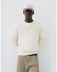 Pull&Bear - Maglione Basic Sporco - Lyst