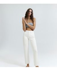 Pull&Bear - Petite High-waist Mom Fit Jeans - Lyst