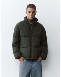 Pull&Bear - Hoogsluitend Pufferjack - Lyst