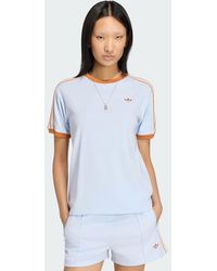 adidas Originals - Summer Glow Advanced Three Stripes Tee - Lyst