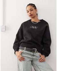 Obey - Type Mix Graphic Sweatshirt - Lyst