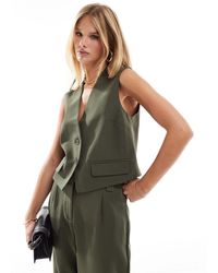 Pieces - – elegante weste - Lyst