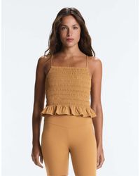 Oysho - Comfortlux Smock Tank Top - Lyst