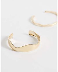 ASOS - Pack Of 2 Simple Cuff Bracelets - Lyst