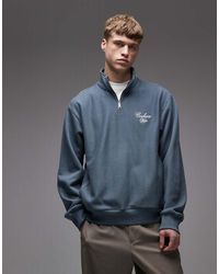 Carhartt - Longhand Half Zip Sweatshirt - Lyst