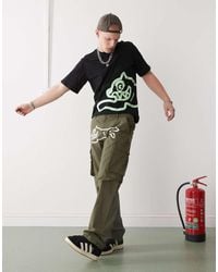ICECREAM - Running Dog Zip Off Cargo Trousers - Lyst