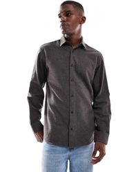 JJ Rebel - Brushed Long Sleeve Shirt - Lyst