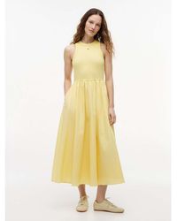 Tommy Hilfiger - Slim Sleeveless Poplin Maxi Dress - Lyst