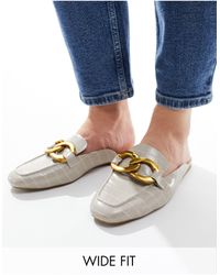 ASOS - Wide Fit Mia Mules - Lyst