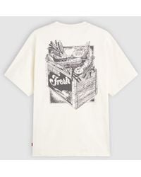 Levi's - veggie Box Back Print Vintage Oversized T-shirt - Lyst