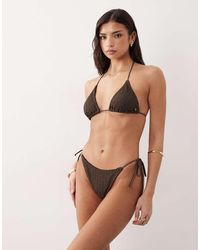 Candypants - Broderie Tieside Bikini Bottom - Lyst