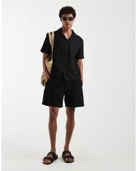 Sol Beach - Waffle Beach Shorts - Lyst