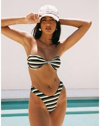 Princess Polly - Tamrali Bandeau Twist Front Bikini Top Co-ord - Lyst