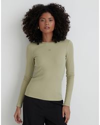 4th & Reckless - Top verde con logo - Lyst