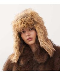 Collusion - Faux Fur Trapper Hat - Lyst