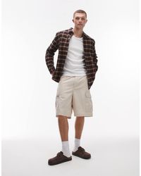 Carhartt - Pantalones Cortos Cargo Alan De -Neutro - Lyst