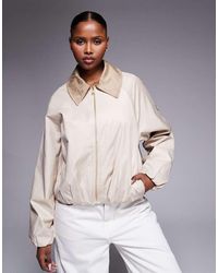 Barbour - Ozara Pleated Bomber Jacket - Lyst
