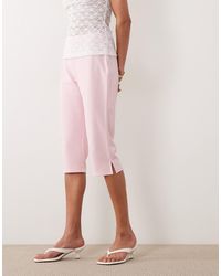ASOS - Capri Pants With Side Split - Lyst