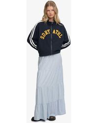 Superdry - Woven Tiered Maxi Skirt - Lyst