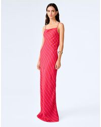 OMNES - Dresses Koko Cowl Back Chiffon Maxi Dress - Lyst