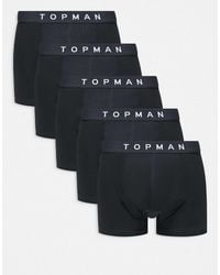 TOPMAN - 5 Pack Briefs - Lyst