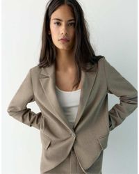 Pull&Bear - Blazer Basic - Lyst