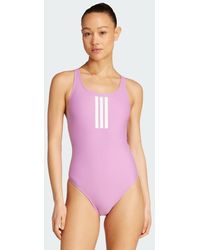 adidas Originals - Badpak Met 3-Stripes En V-Achterkant - Lyst