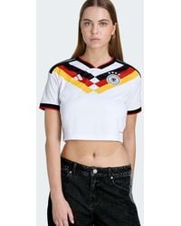 adidas Originals - Germany 26 Home Cropped Jersey - Lyst