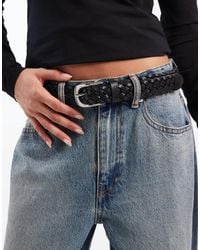 Vero Moda - – flechtgürtel aus leder - Lyst