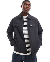 Fred Perry - – langärmlige, funktionale hemdjacke - Lyst
