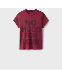 Stradivarius - Printed Short Sleeve T-shirt - Lyst
