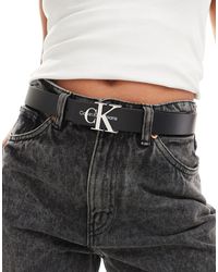 Calvin Klein - Monogram Hardware Belt - Lyst