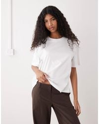Monki - Oversized Boxy T-shirt - Lyst