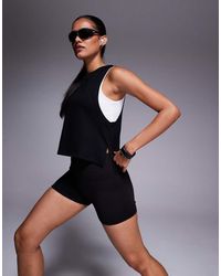 4505 - Shorts Sportivi Quick Dry Neri Da 8 Cm - Lyst