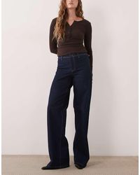 Jdy - Vanessa Wide Leg Jeans - Lyst