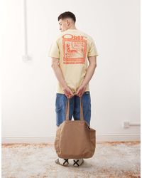 Obey - Cosmic Dreams Graphic Logo T-shirt With Back Print - Lyst