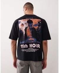 ASOS - Unisex Oversized T-shirt With Stranger Things Prints - Lyst