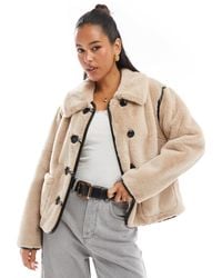 Threadbare - – jacke aus kunstpelz - Lyst