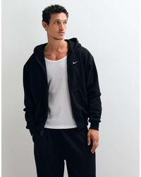 Nike - Solo Fleece Oversized Double Zip Hoodie - Lyst