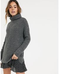 abercrombie grey sweater