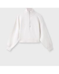 Stradivarius - B10 Zip-up Sweatshirt With Collar - Lyst
