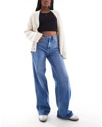 ONLY - Hannah Extra High Waist Wide Leg Jeans - Lyst