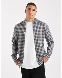 Farah - Millers Long Sleeve Check Shirt - Lyst