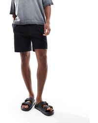 JJ Rebel - Short en lin avec cordon - Lyst