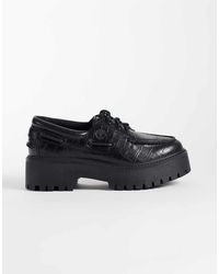 Timberland - Stone Street Platform 3 Eye Boat Shoes - Lyst