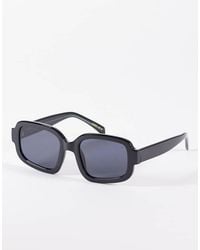 A.Kjærbede - Pluto Oversized Retro Curved Sunglasses - Lyst