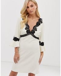 little mistress spearmint lace dress