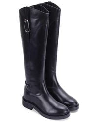 OFF THE HOOK - 'Carnaby' Gino Stylish Tall Knee High Leather Boots - Lyst