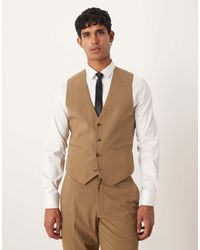ASOS - Slim Suit Vest - Lyst