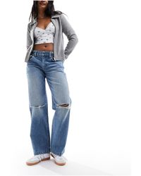 Cotton On - Cotton On Low Rise Straight Leg Jeans - Lyst